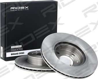 RIDEX 82B1022 - Brake Disc autospares.lv