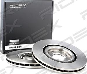 RIDEX 82B1158 - Brake Disc autospares.lv