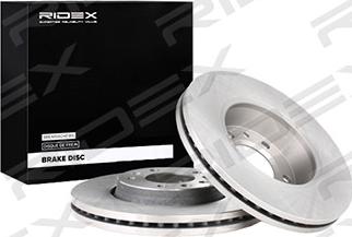 RIDEX 82B1105 - Brake Disc autospares.lv