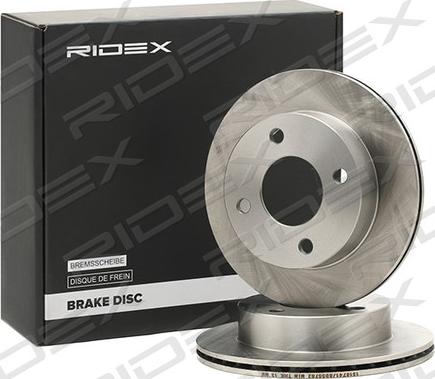 RIDEX 82B1106 - Brake Disc autospares.lv