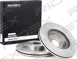 RIDEX 82B1101 - Brake Disc autospares.lv