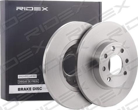 RIDEX 82B1110 - Brake Disc autospares.lv