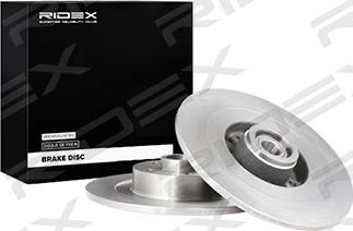 RIDEX 82B1128 - Brake Disc autospares.lv