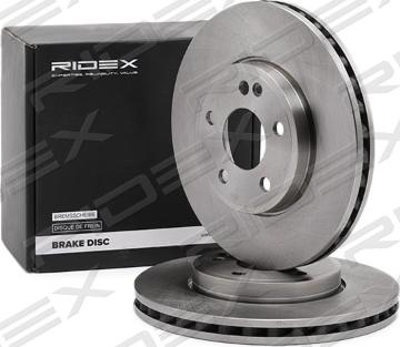 RIDEX 82B1172 - Brake Disc autospares.lv