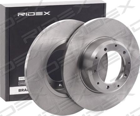 RIDEX 82B1361 - Brake Disc autospares.lv