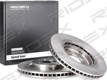 RIDEX 82B1312 - Brake Disc autospares.lv