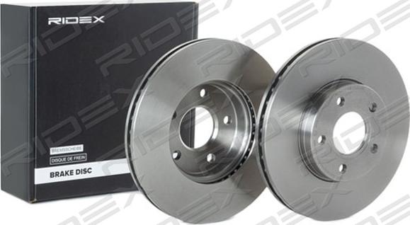 RIDEX 82B1381 - Brake Disc autospares.lv