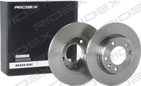 RIDEX 82B1388 - Brake Disc autospares.lv