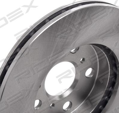 RIDEX 82B1331 - Brake Disc autospares.lv