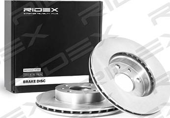 RIDEX 82B1290 - Brake Disc autospares.lv