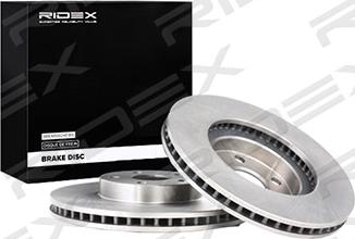 RIDEX 82B1248 - Brake Disc autospares.lv