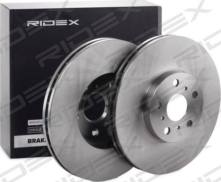 RIDEX 82B1259 - Brake Disc autospares.lv