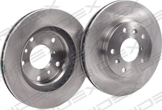 RIDEX 82B1255 - Brake Disc autospares.lv