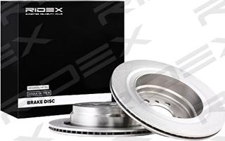 RIDEX 82B1210 - Brake Disc autospares.lv