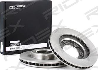 RIDEX 82B1279 - Brake Disc autospares.lv