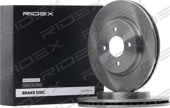 RIDEX 82B1276 - Brake Disc autospares.lv