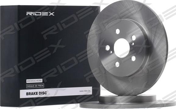 RIDEX 82B1703 - Brake Disc autospares.lv