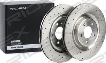 RIDEX 82B1784 - Brake Disc autospares.lv