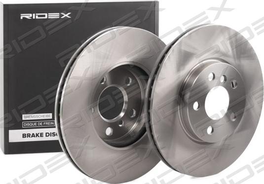 RIDEX 82B1772 - Brake Disc autospares.lv