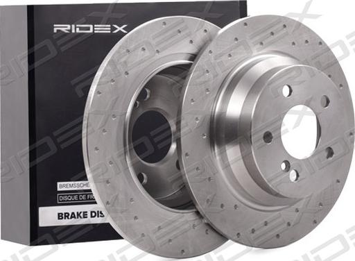 RIDEX 82B2436 - Brake Disc autospares.lv