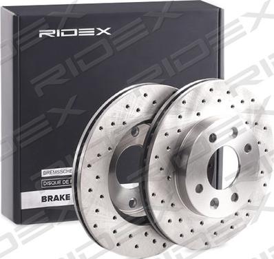 RIDEX 82B2648 - Brake Disc autospares.lv