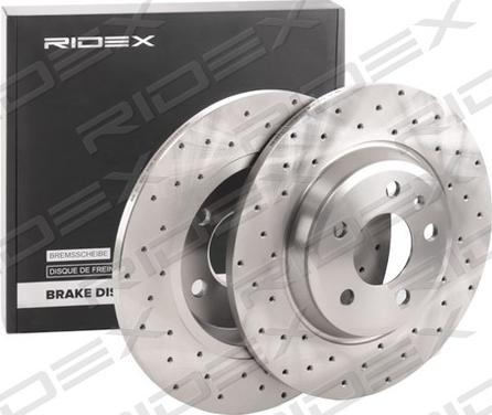 RIDEX 82B2068 - Brake Disc autospares.lv