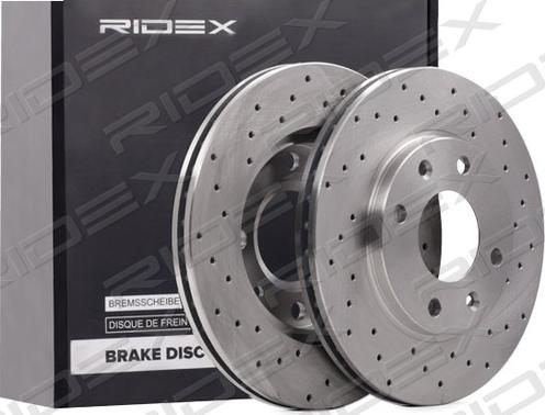 RIDEX 82B2829 - Brake Disc autospares.lv