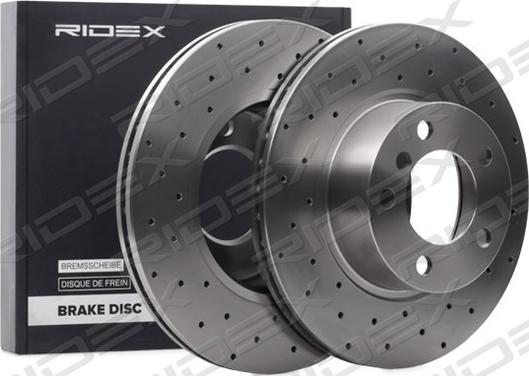 RIDEX 82B2828 - Brake Disc autospares.lv