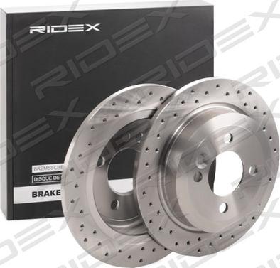 RIDEX 82B2746 - Brake Disc autospares.lv