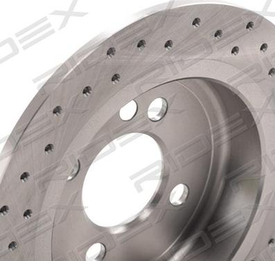 RIDEX 82B2746 - Brake Disc autospares.lv