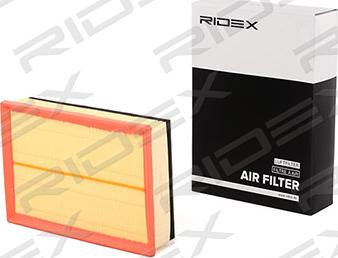 RIDEX 8A0401 - Air Filter, engine autospares.lv