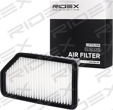 RIDEX 8A0480 - Air Filter, engine autospares.lv