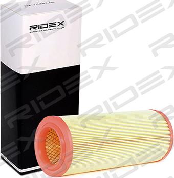 RIDEX 8A0526 - Air Filter, engine autospares.lv