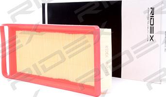 RIDEX 8A0082 - Air Filter, engine autospares.lv