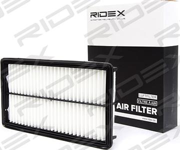 RIDEX 8A0026 - Air Filter, engine autospares.lv