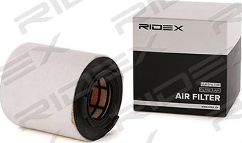 RIDEX 8A0167 - Air Filter, engine autospares.lv