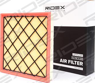 RIDEX 8A0171 - Air Filter, engine autospares.lv