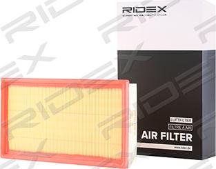 RIDEX 8A0308 - Air Filter, engine autospares.lv