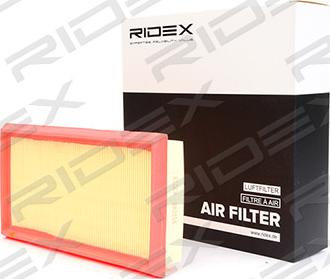 RIDEX 8A0259 - Air Filter, engine autospares.lv