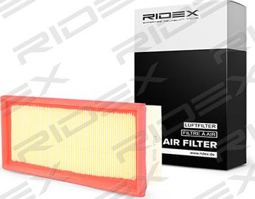 RIDEX 8A0268 - Air Filter, engine autospares.lv