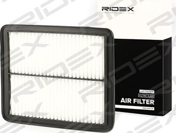 RIDEX 8A0263 - Air Filter, engine autospares.lv