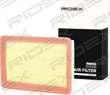 RIDEX 8A0207 - Air Filter, engine autospares.lv