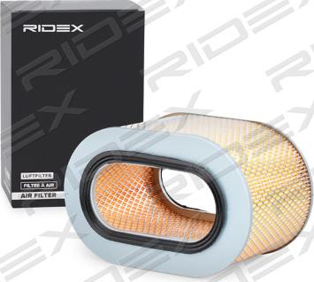 RIDEX 8A0215 - Air Filter, engine autospares.lv