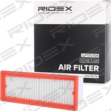 RIDEX 8A0287 - Air Filter, engine autospares.lv