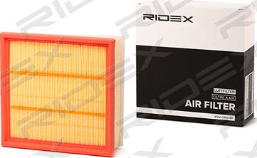 RIDEX 8A0279 - Air Filter, engine autospares.lv