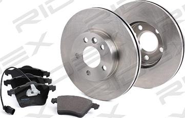 RIDEX 3405B0083 - Brake Set, disc brakes autospares.lv