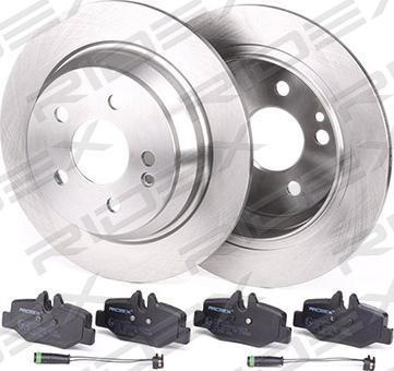 RIDEX 3405B0033 - Brake Set, disc brakes autospares.lv