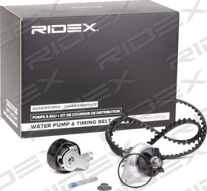 RIDEX 3096W0049 - Water Pump & Timing Belt Set autospares.lv