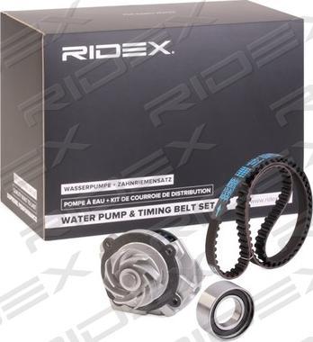 RIDEX 3096W0040 - Water Pump & Timing Belt Set autospares.lv