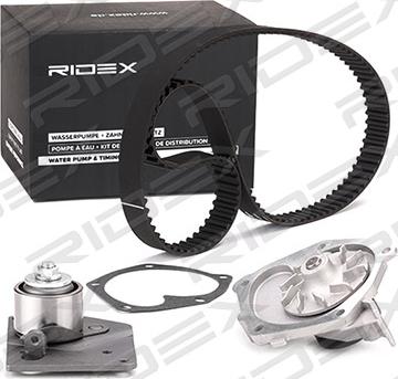 RIDEX 3096W0043 - Water Pump & Timing Belt Set autospares.lv